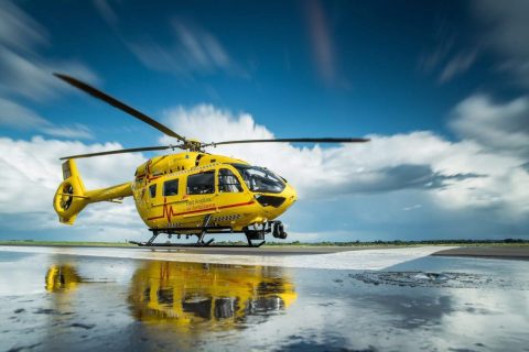 East Anglian Air Ambulance Helicopter