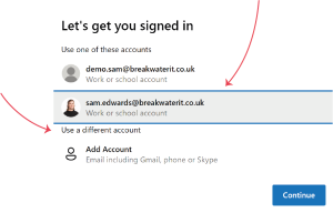 Microsoft Edge Sign In Page