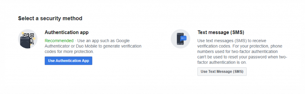 how to use google authenticator for facebook's two-step authentication