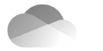 Grey OneDrive Icon