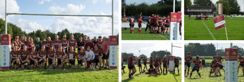 Norwich Rugby Club collage of photos