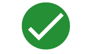 OneDrive Solid Green Tick Icon