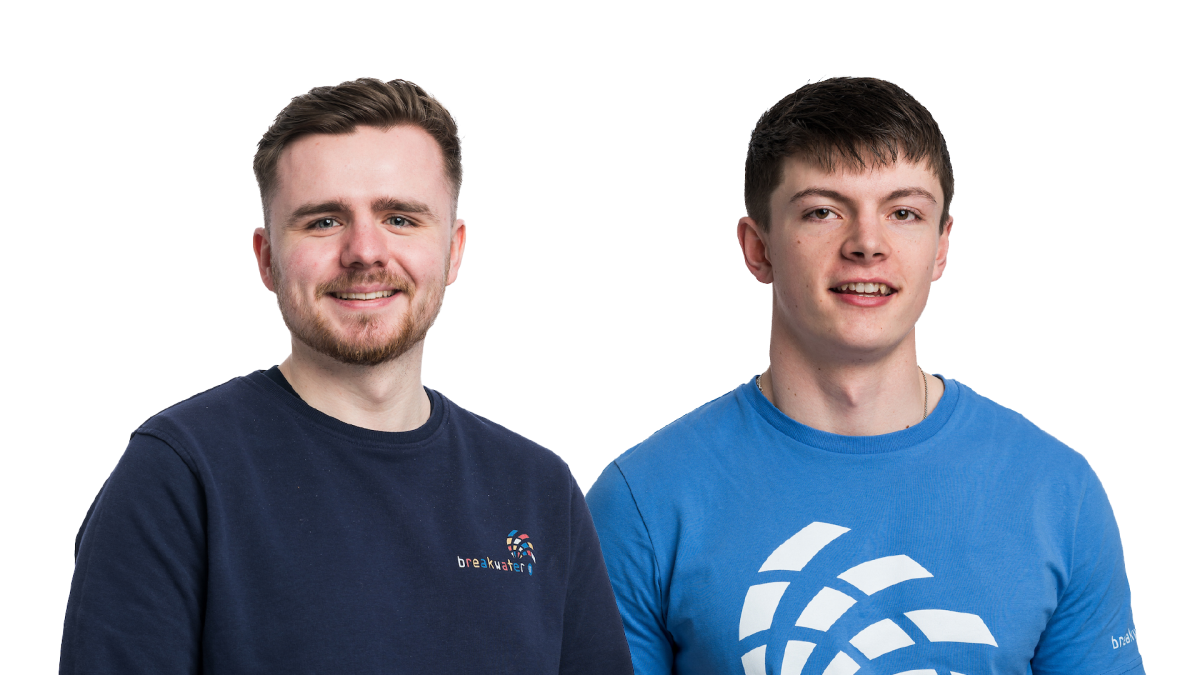Brenden Riddle Jordan and Brenden Promoted | Breakwater IT