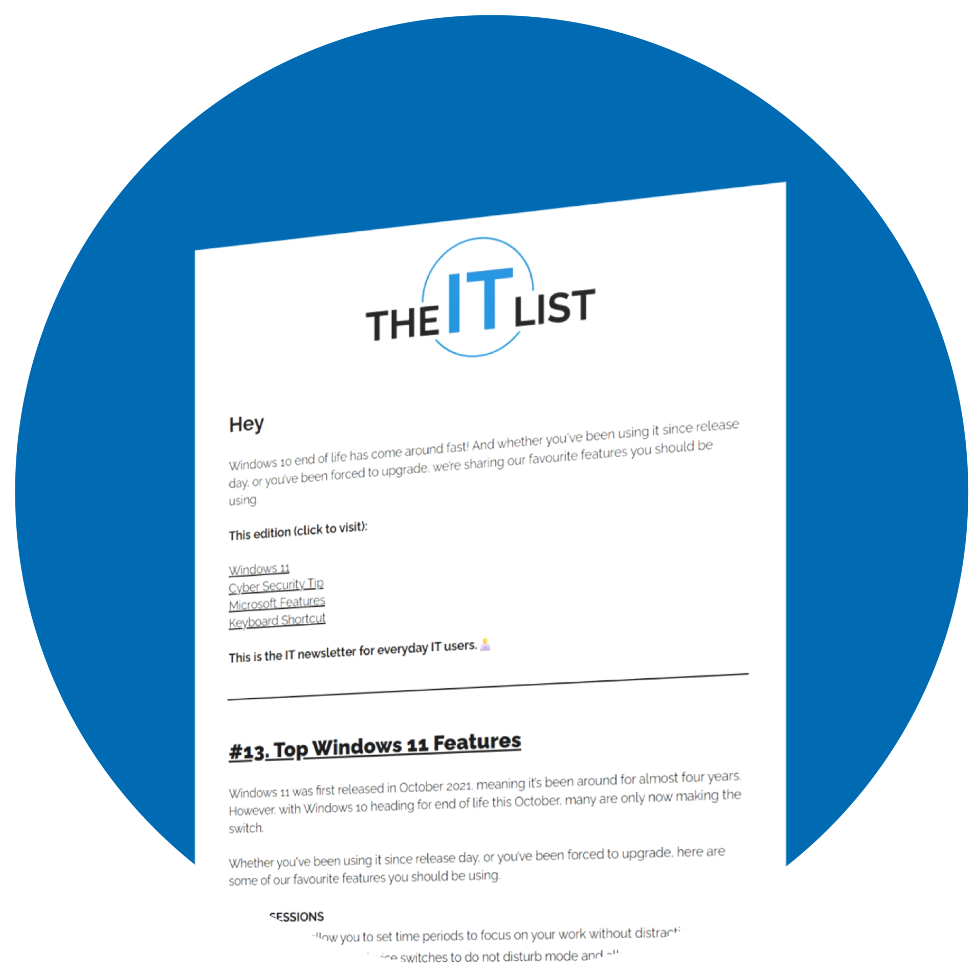 The IT List 13 The IT List 13