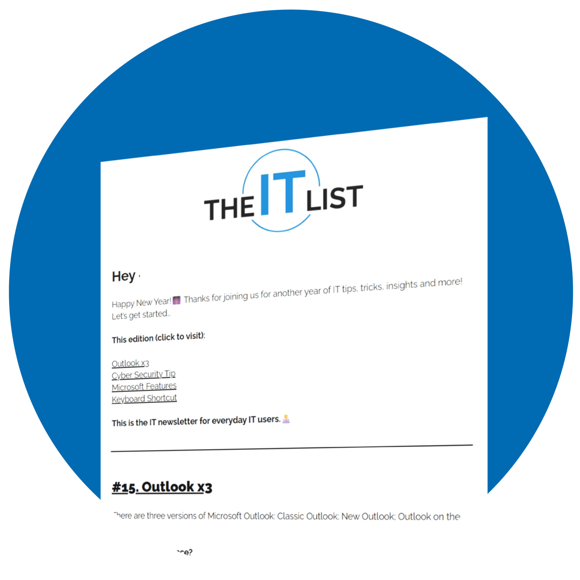 The IT List 15