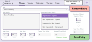 Indigo Swan - Time Tracking App