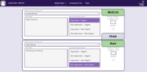 Indigo Swan - Time Tracking App