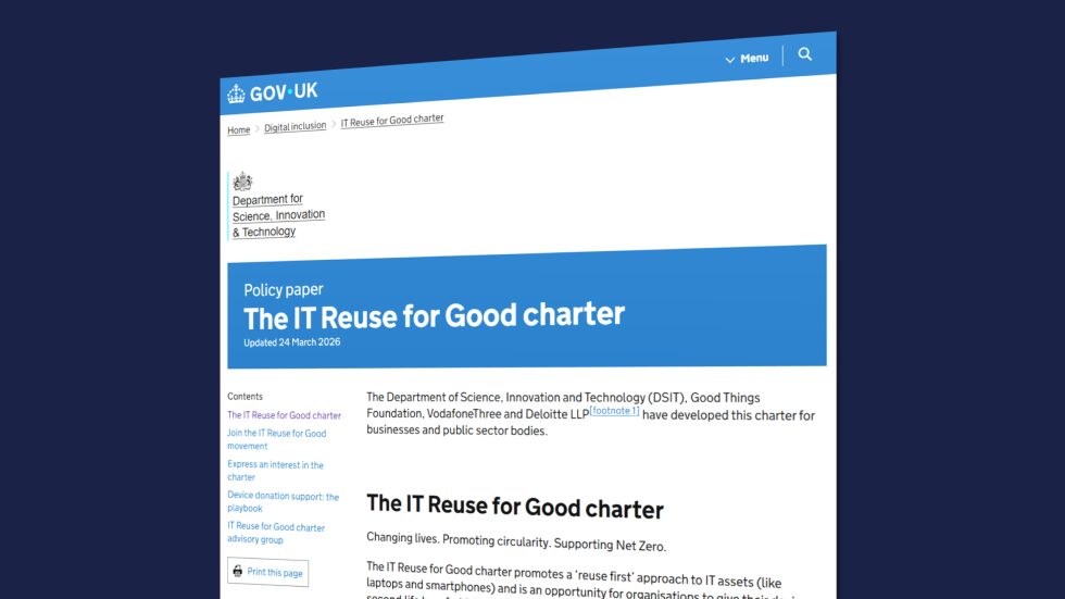 IT Reuse for Good Charter